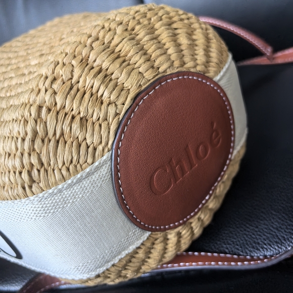 SMALL WOODY TOTE BAG IN NATURAL FIBERS - Picture 9 of 11